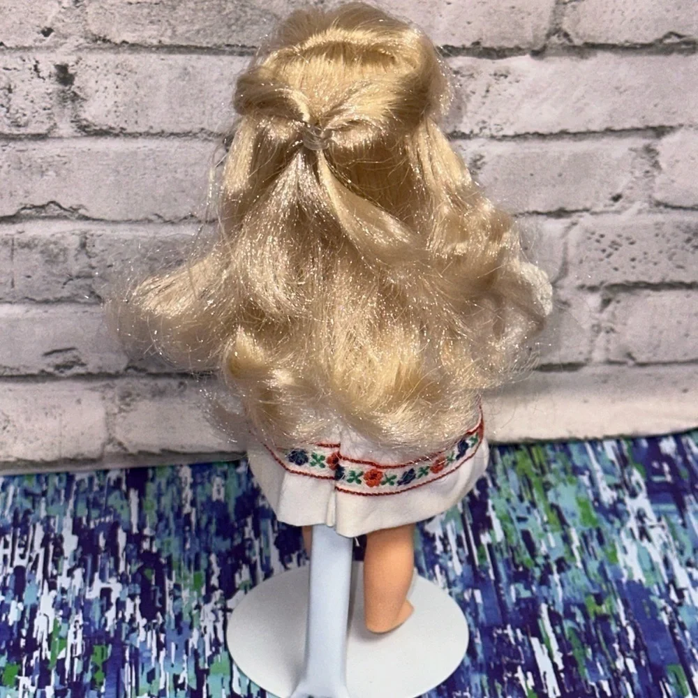 Vintage 1984 Ginny Poseable Vogue Dolls Inc 8” FALL WINDS All Vinyl Sleepy Eyes